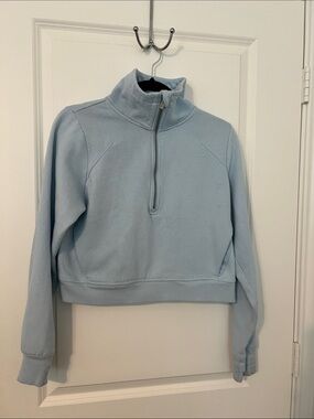 All in Motion sweatshirt.